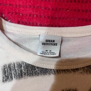 Urban Outfitters Print baby tee
